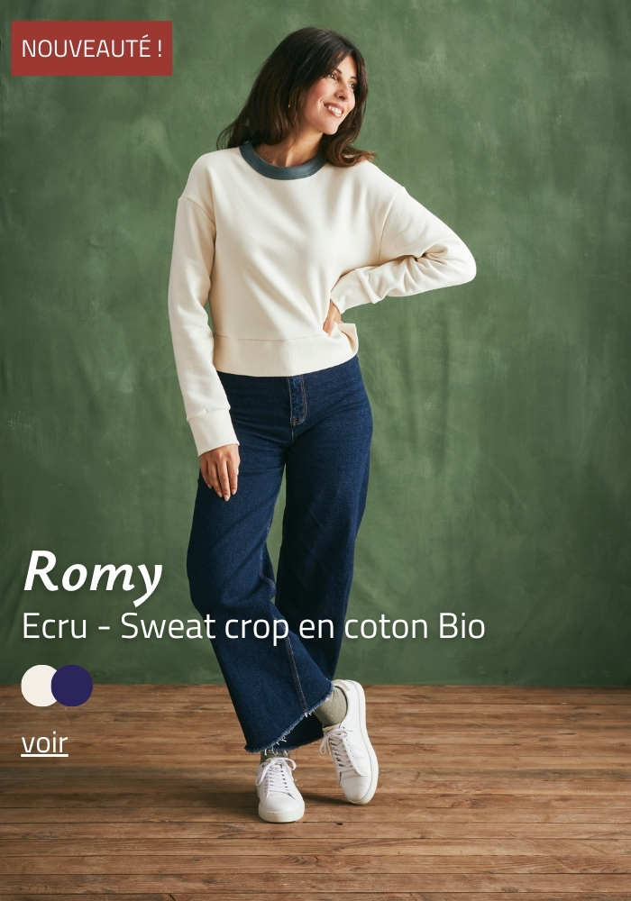 Sous pull femme coton bio best sale